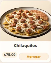 Producto seleccionado del catálogo público